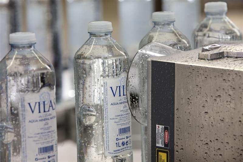 marcatura su bottiglia acqua