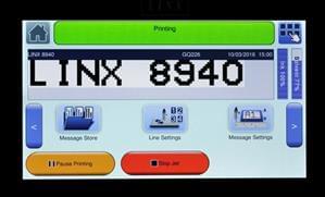schermo linx touch a colori
