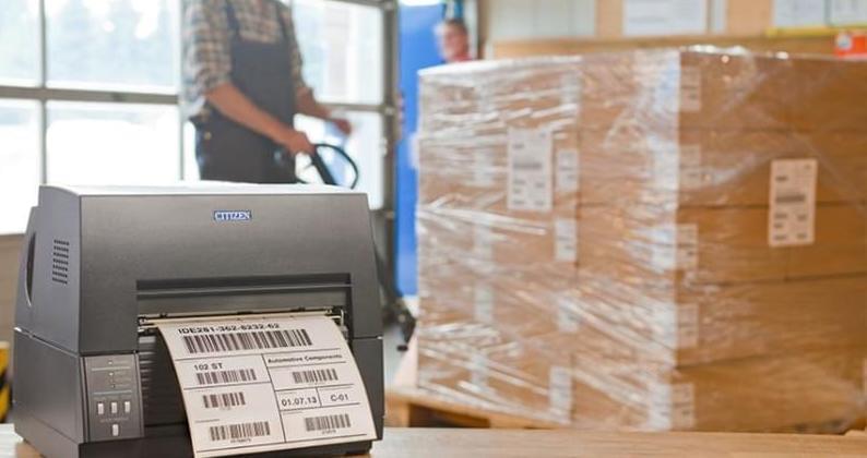 stampante per etichette per la logistica
