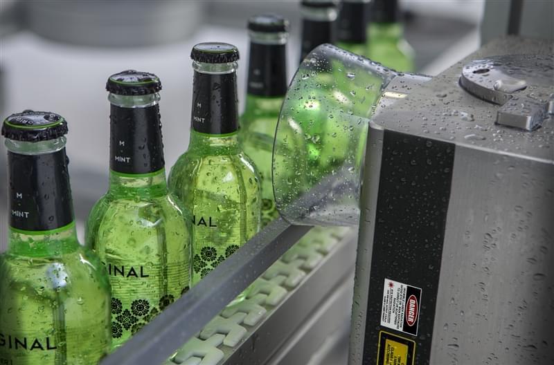 marcatura laser bottiglia