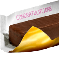 cioccolato marcato con inchiostro