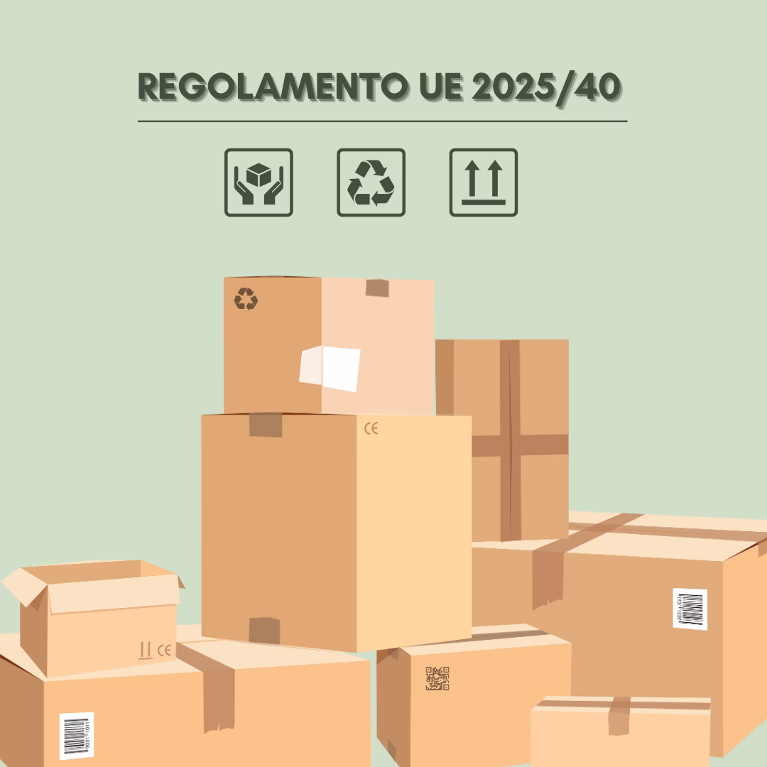 Regolamento UE 2025/40- packaging e imballaggi