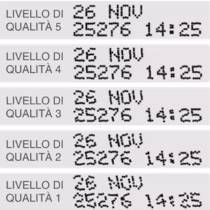 Livelli di qualità di stampa